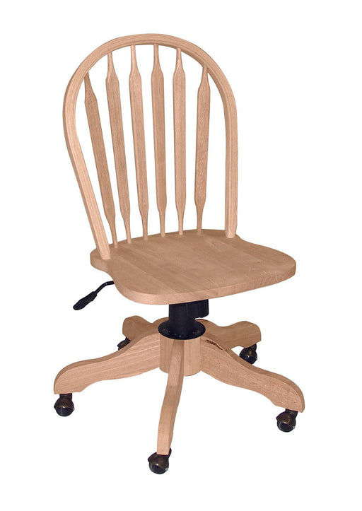 Windsor Arrowback Office Chair - Barewood