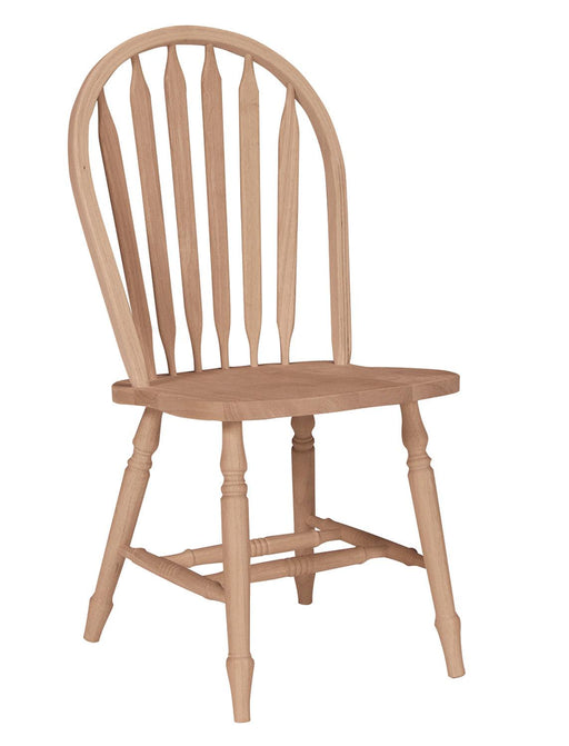 Arrowback Windsor Turned Leg Chair - Barewood