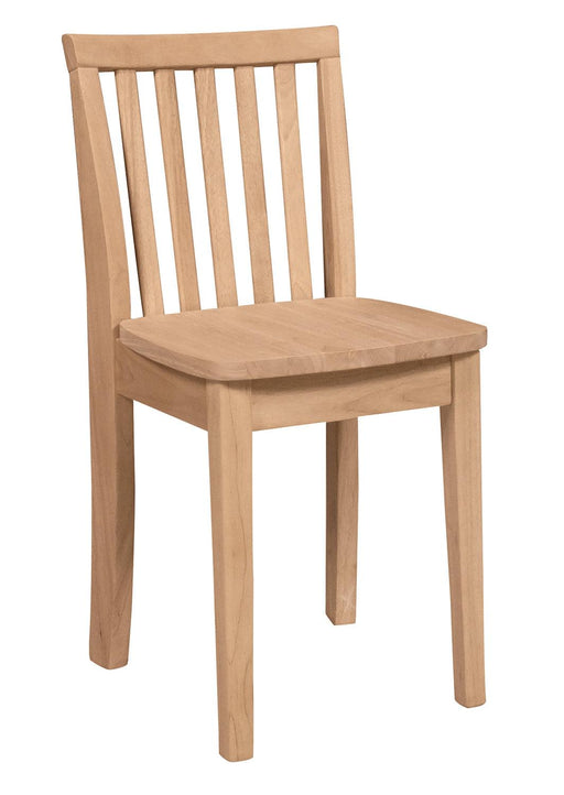 Mission Juvenile Chair - Barewood