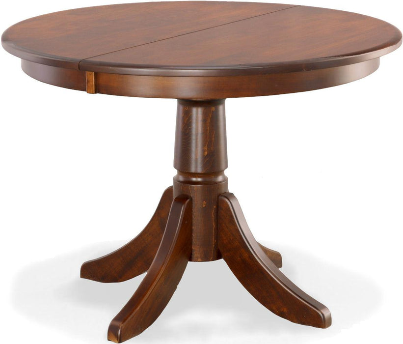 Amish Essentials Ruby Extension Table- Painted Base - Barewood