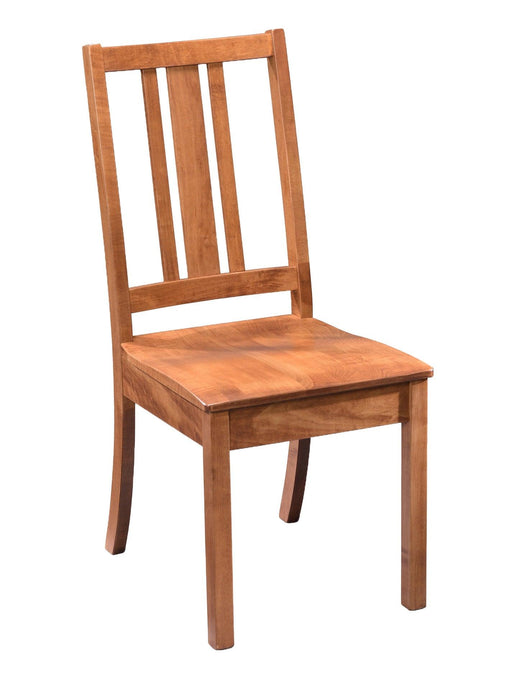 Amish Essentials Bradley Chair - Barewood