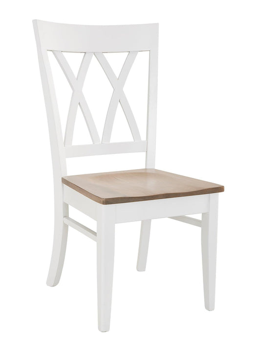 Amish Essentials Emmett Chair- Painted Frame - Barewood