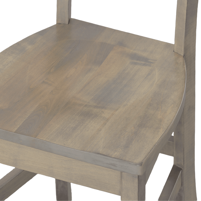 Amish Essentials Aiden Stool- Painted Frame - Barewood