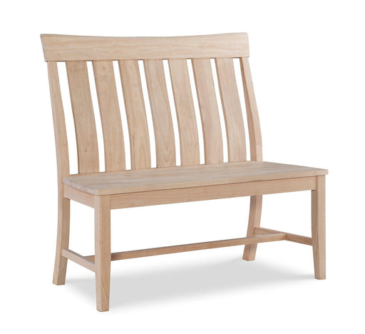 Ava Counter Height Bench - Barewood