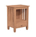 Mission One Drawer End Table - Barewood