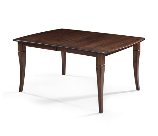 Amish Essentials 78" Bow End Top Table- One Finish - Barewood