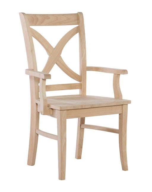 Vineyard Arm Chair - Barewood