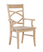 Milano Arm Chair - Barewood