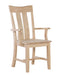Ava Arm Chair - Barewood