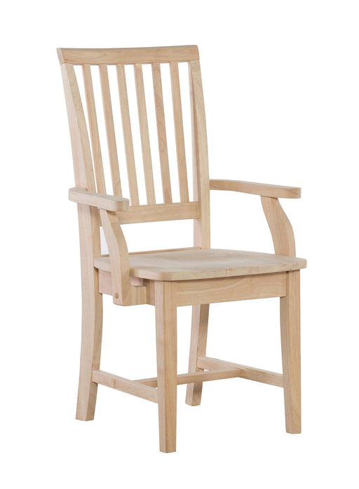 Mission Arm Chair - Barewood
