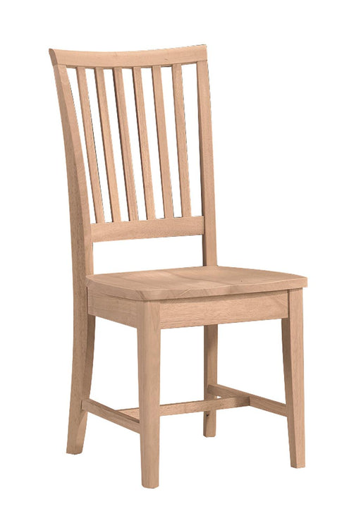 Mission Chair - Barewood