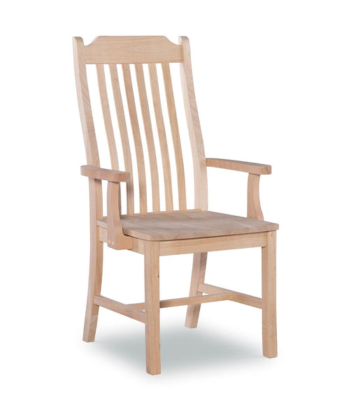 Steambent Mission Arm Chair - Barewood