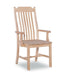 Steambent Mission Arm Chair - Barewood