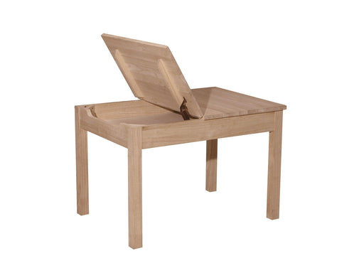 Sit and Store Table - Barewood