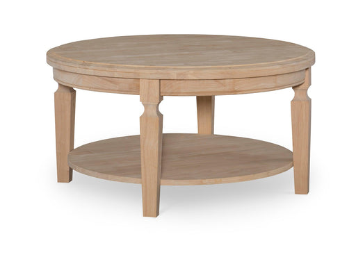 Vista Round Coffee Table - Barewood