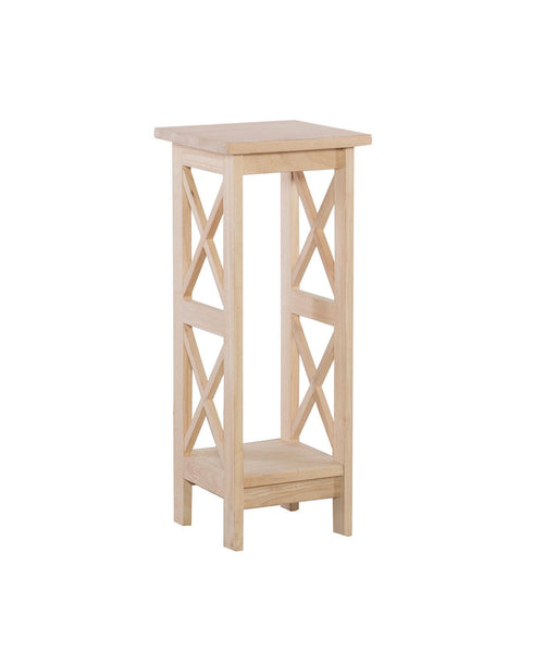 X-Side Plant Stand - Barewood
