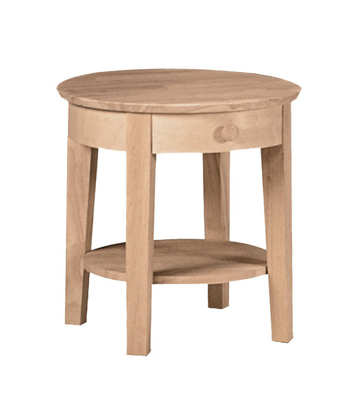 Phillips End Table - Barewood