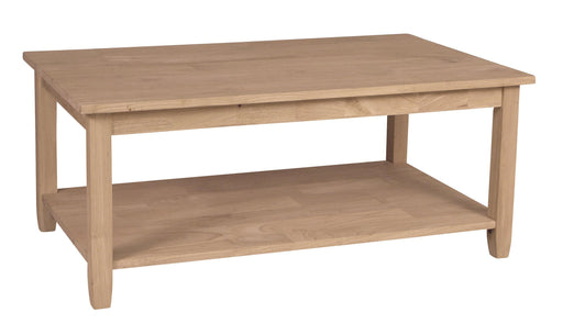 Solano Cocktail Table - Barewood