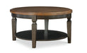 Vista Round Coffee Table - Barewood