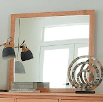 Amish Essentials Maverick Mirror - Barewood