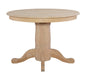 60" Round Dining Table - Barewood