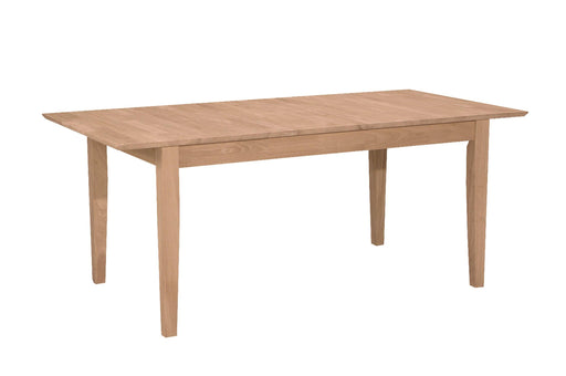 Petite Butterfly Dining Table w/ Shaker Legs - Barewood