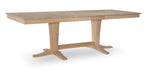 Cosmo Modern Dining Table - Barewood