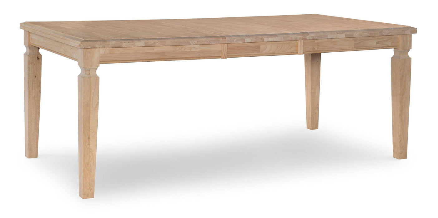 Vista Extension Dining Table - Barewood