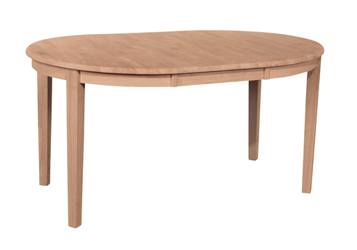 42" Contemporary Extension Dining Table - Barewood
