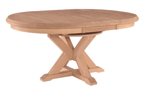 Canyon Oval Extension Dining Table - Barewood