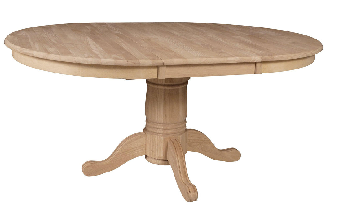 Oval Butterfly Leaf Extension Dining Table - Barewood