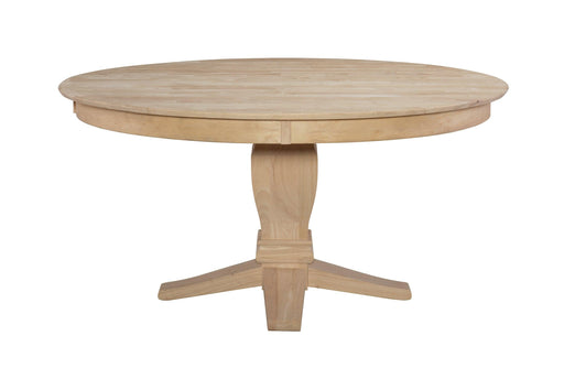 60" Round Dining Table - Barewood