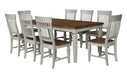 Vista Extension Dining Table - Barewood