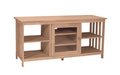 Mission Entertainment Stand - Barewood