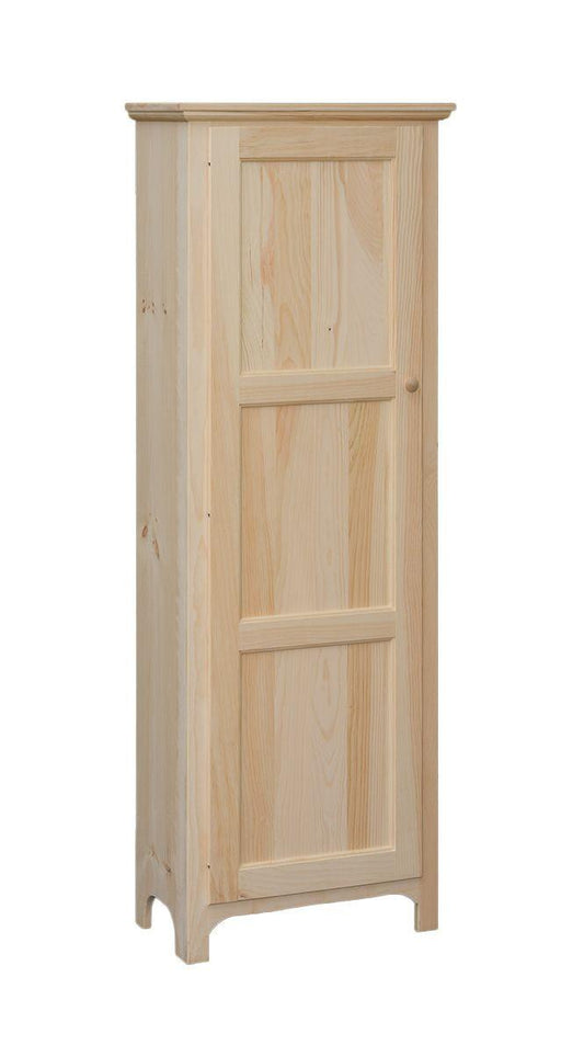 One Door Pantry - Barewood