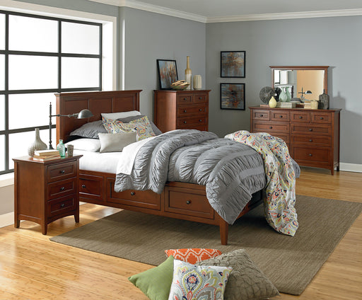 McKenzie Storage Bed - Barewood