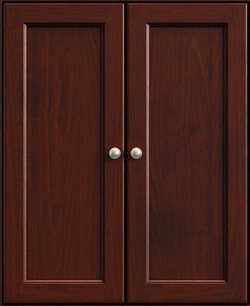 Mckenzie 24" Wide Cabinet and Hutch - Barewood