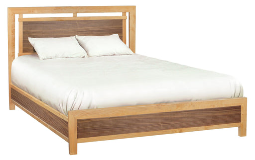 Addison Panel Bed - Barewood