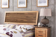 Addison Adjustable Headboard Platform Bed - Barewood