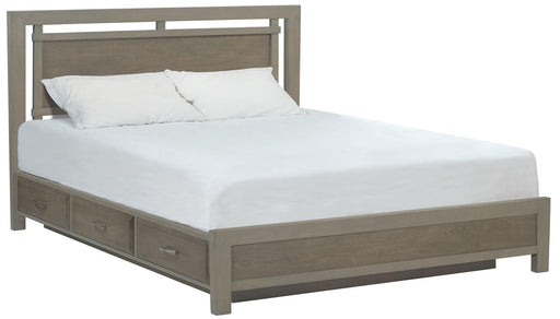 Ellison Panel Storage Bed - Barewood