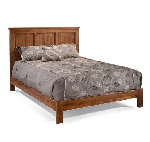Raised Panel Queen/King Build-A-Bed - Barewood