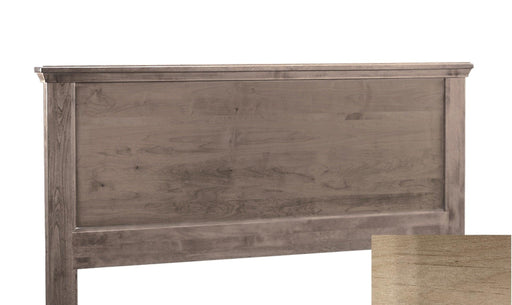 Solid Alder Plank Queen/King Build-A-Bed - Barewood