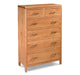 2 West Six Drawer Chest - Barewood
