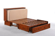 Clover Murphy Cabinet Bed - Barewood