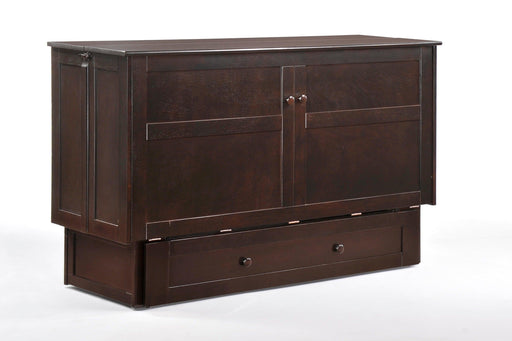 Clover Murphy Cabinet Bed - Barewood