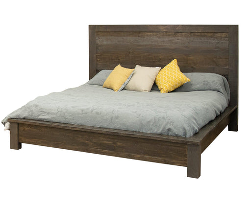Loft Brown Bed - Barewood