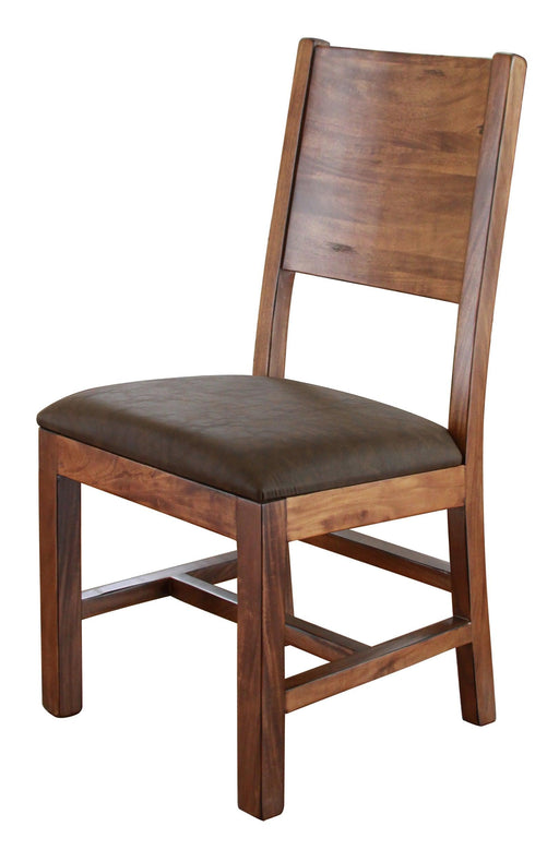 Parota Cushioned Chair - Barewood