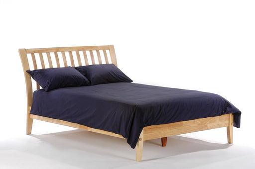Nutmeg P Series Basic Bed - Barewood