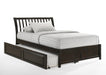 Nutmeg K Series Basic Bed - Barewood