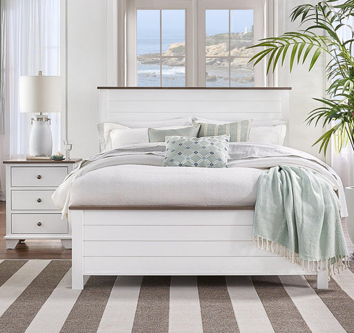 Two-Tone Shiplap Bed - Barewood